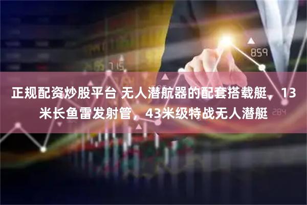正规配资炒股平台 无人潜航器的配套搭载艇，13米长鱼雷发射管，43米级特战无人潜艇